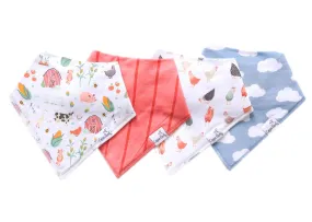 Farmstead Bandana Bib Set