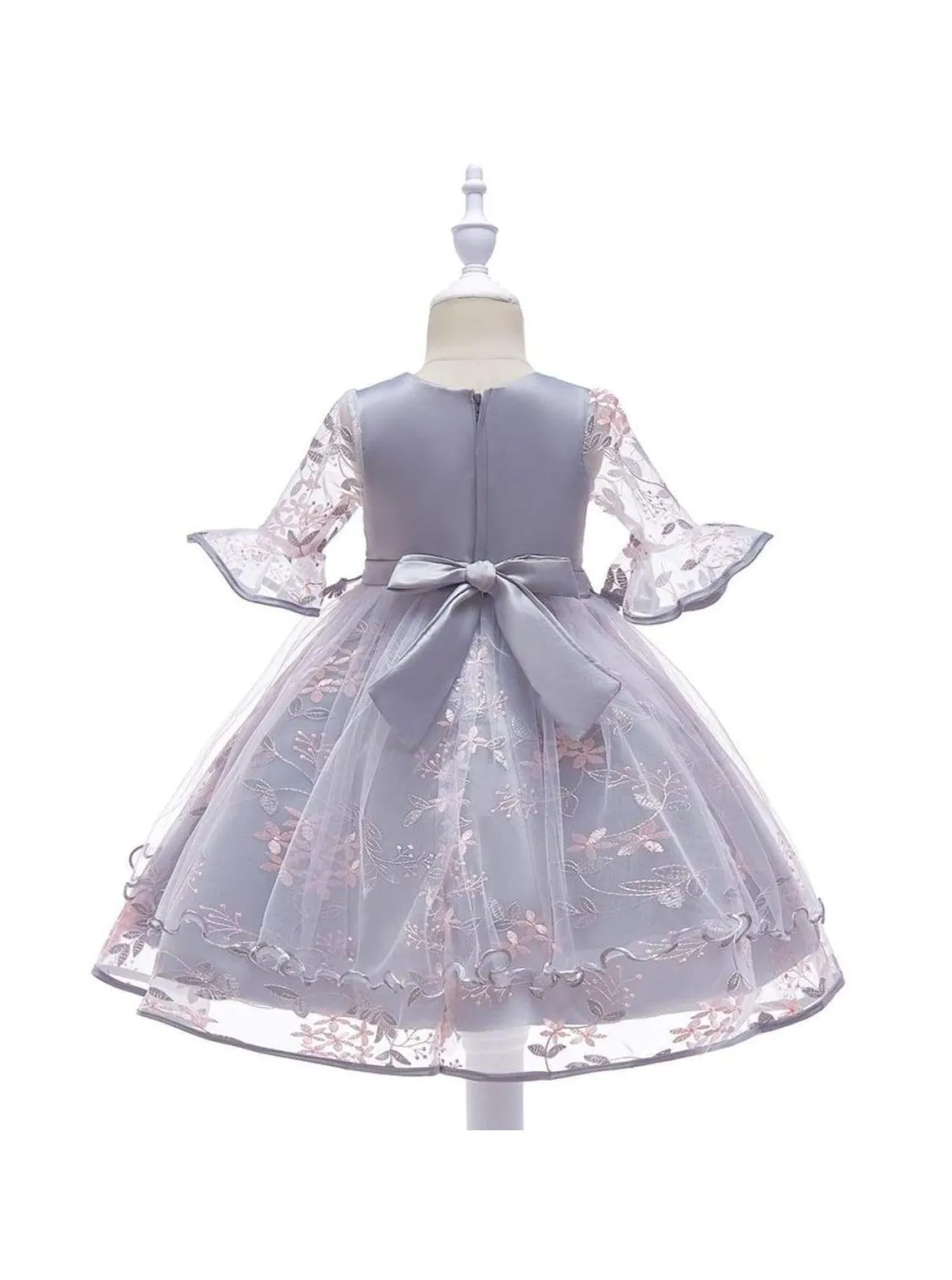 Garden Glory Floral Lace Party Dress
