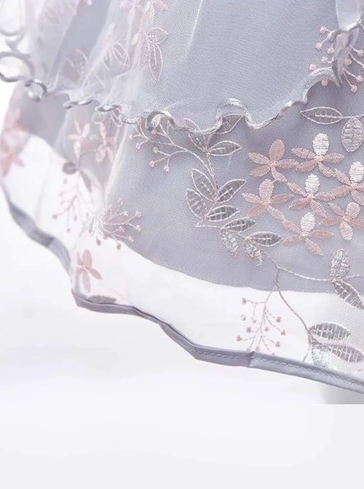 Garden Glory Floral Lace Party Dress
