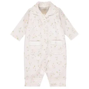 Grace Floral Print Romper Pajamas