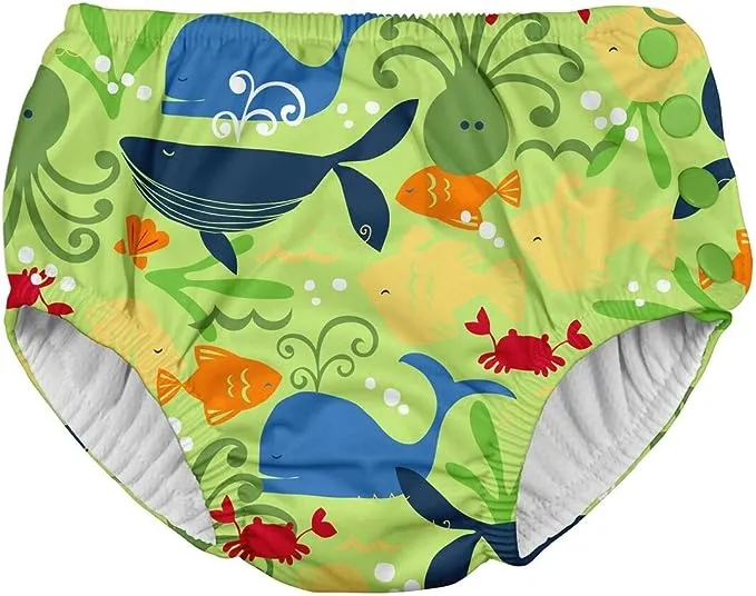 Green Sprouts Snap Reusable Swimsuit Diaper