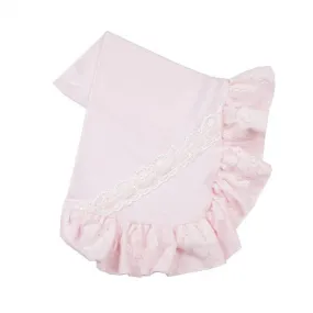 Haute Baby Sweet Rose Receiving Blanket for Toddlers