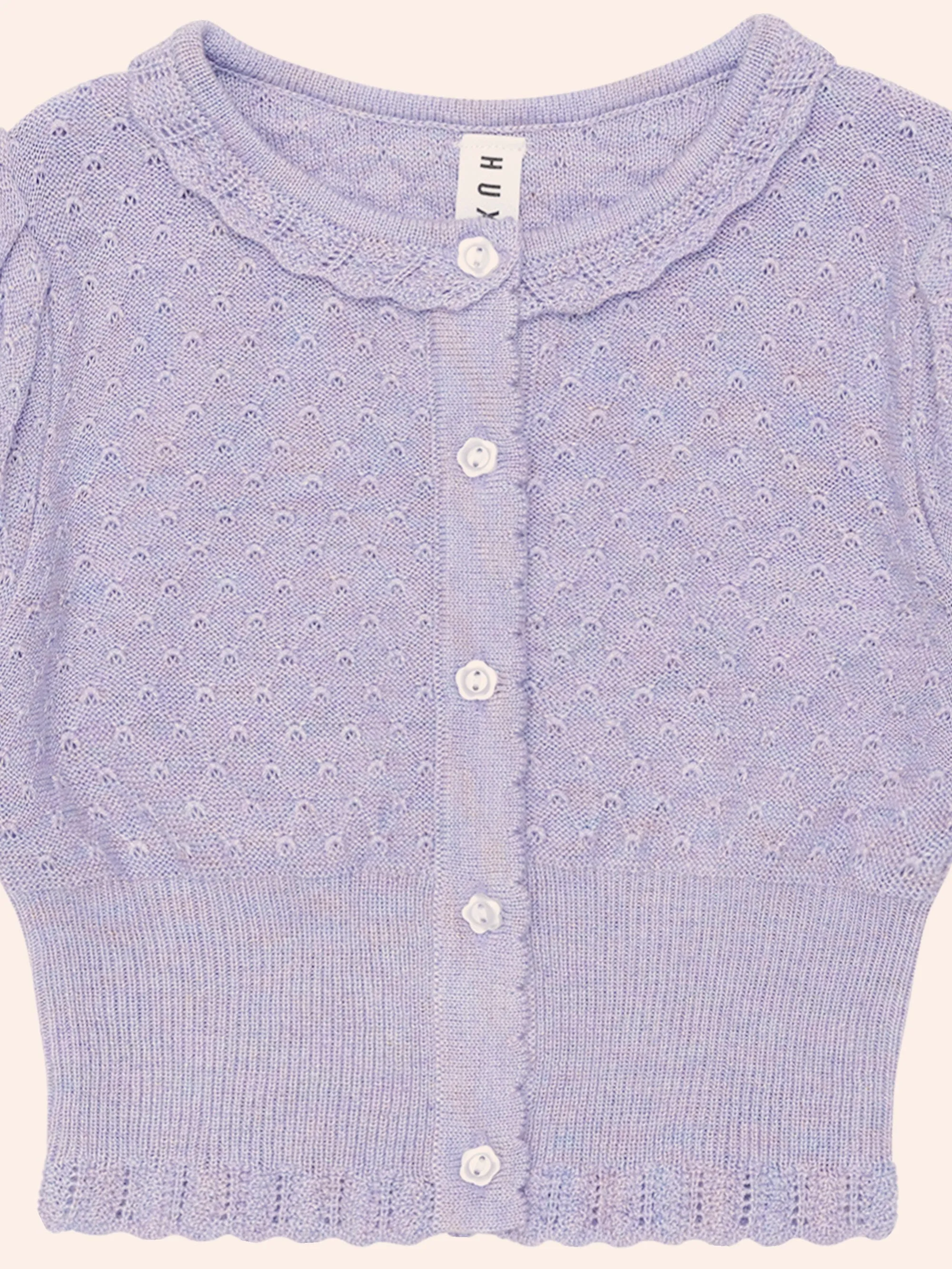 Huxbaby - Pointelle Sparkles Cardi - HB5189W25