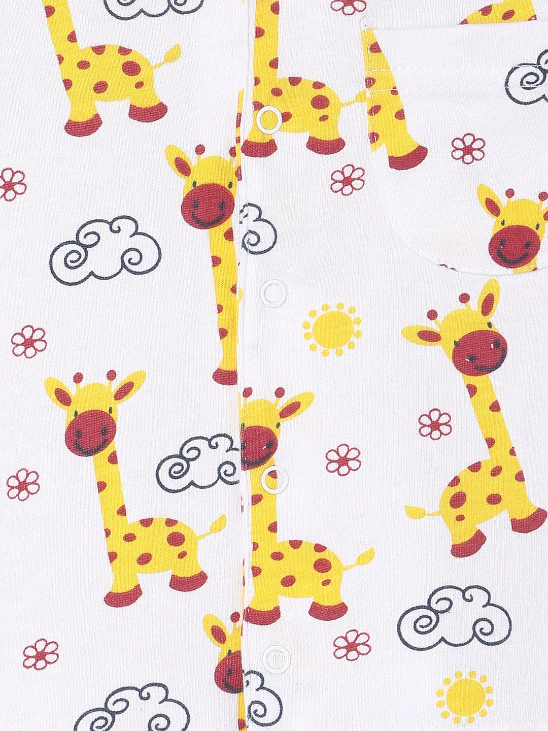 Kids Pajama Set Combo of 2 - Tall as a Giraffe & Meow Meow