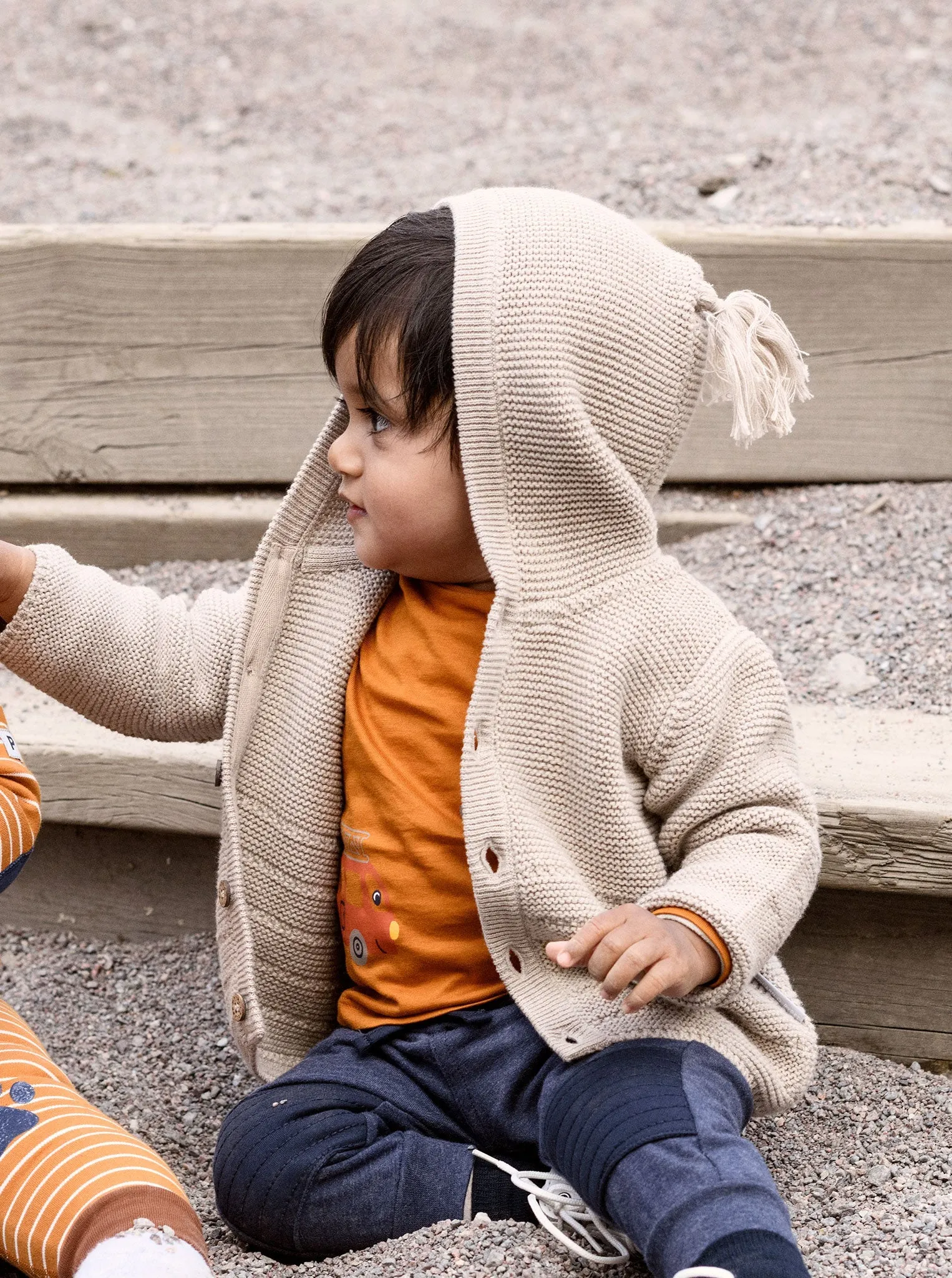 Knitted Baby Hoodie