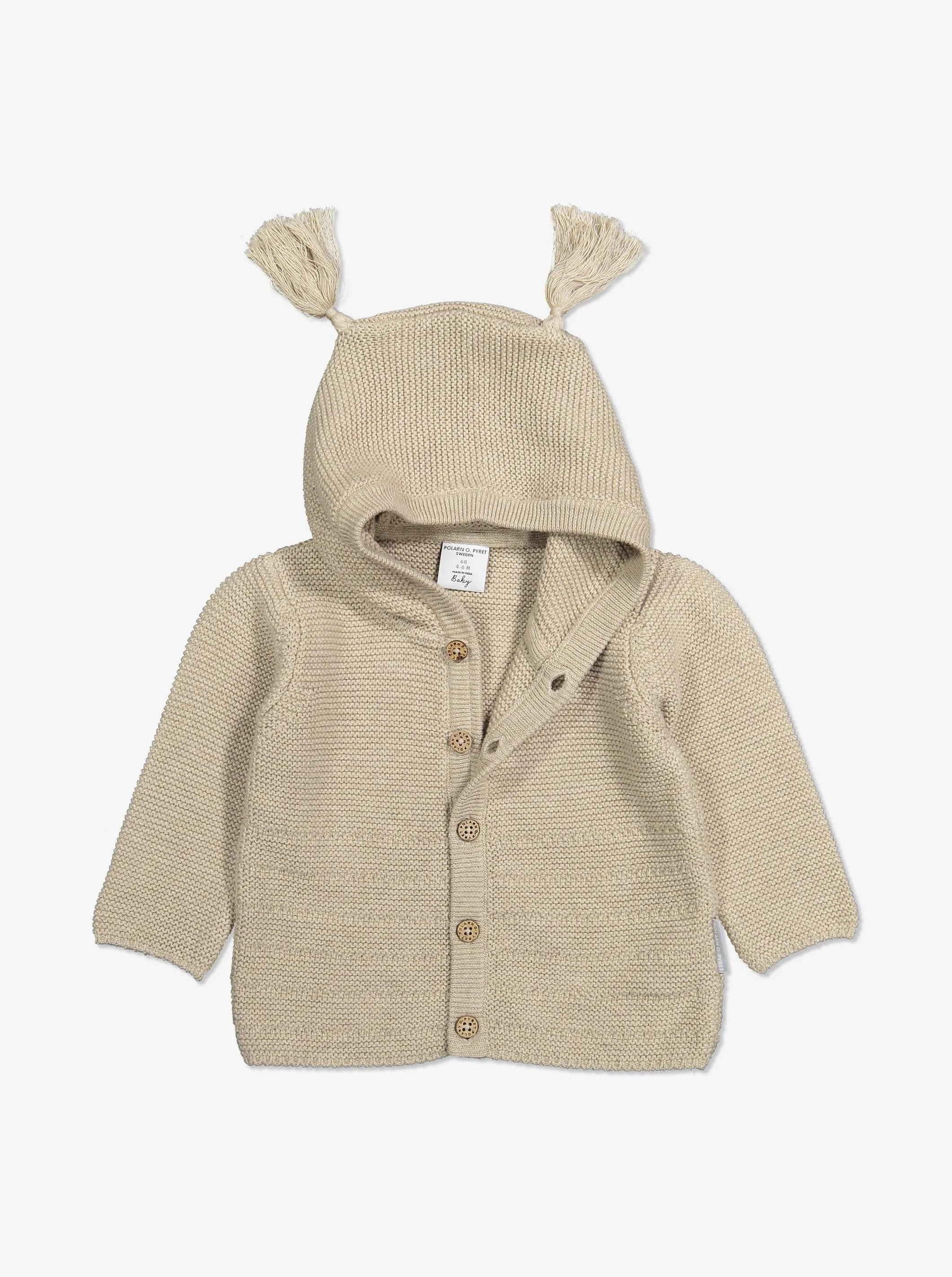 Knitted Baby Hoodie