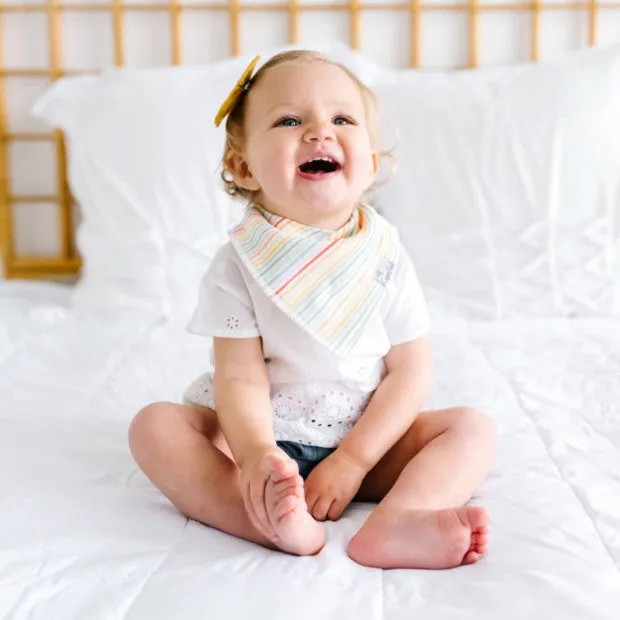 Leilani Bandana Bib Set (4 pack) - Copper Pearl