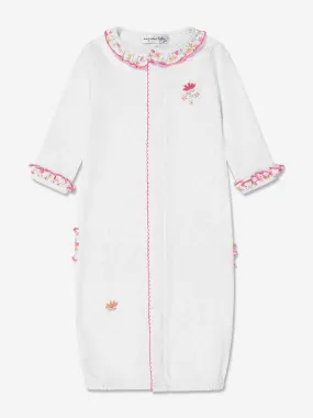 Magnolia Baby Baby Girls Embroidered Ruffle Converter in White