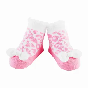 Mud Pie - Baby Socks - Pink Leopard