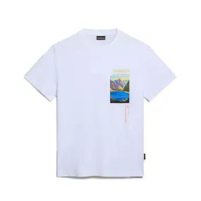 Napapijri - T-Shirt Canada Bright White - NP0A4HQM - BRIGHT/WHITE