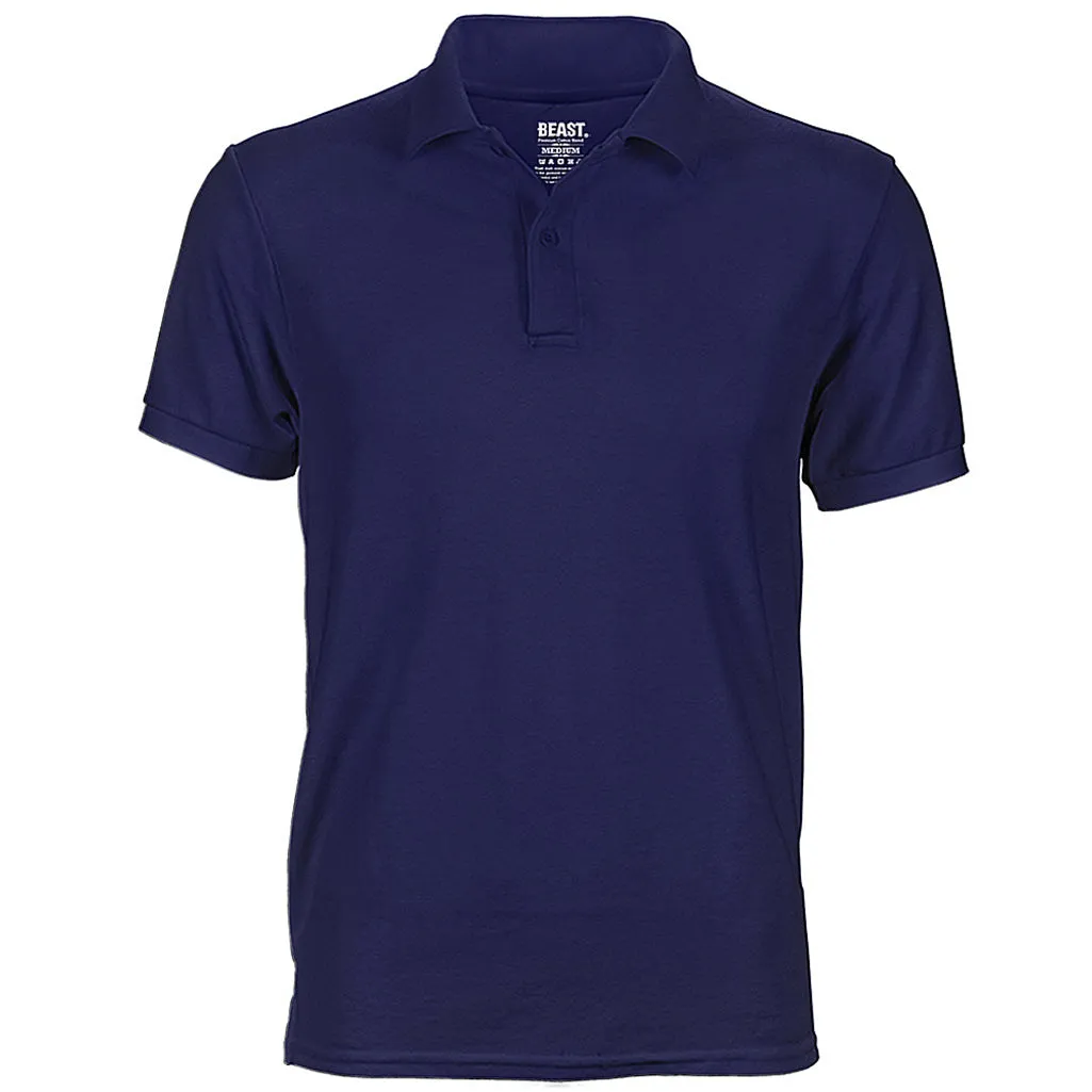 Navy Blue Polo T-Shirt