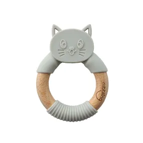 Nibbling Chewy Cat Teething Toy Cloud Grey
