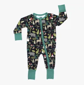 Night Forest Bamboo Pajamas 3-6 Months