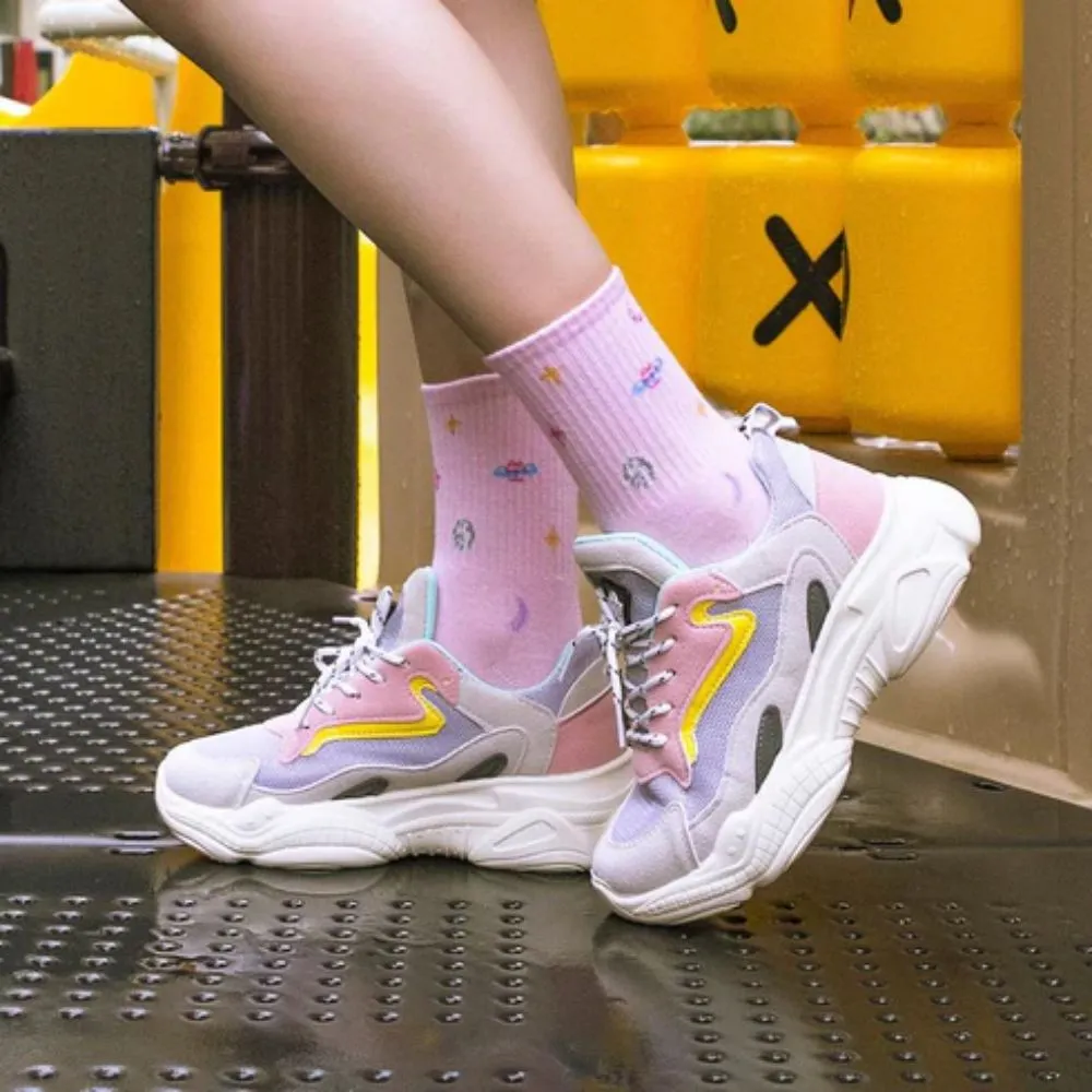 NightSpace Women's Crew Socks