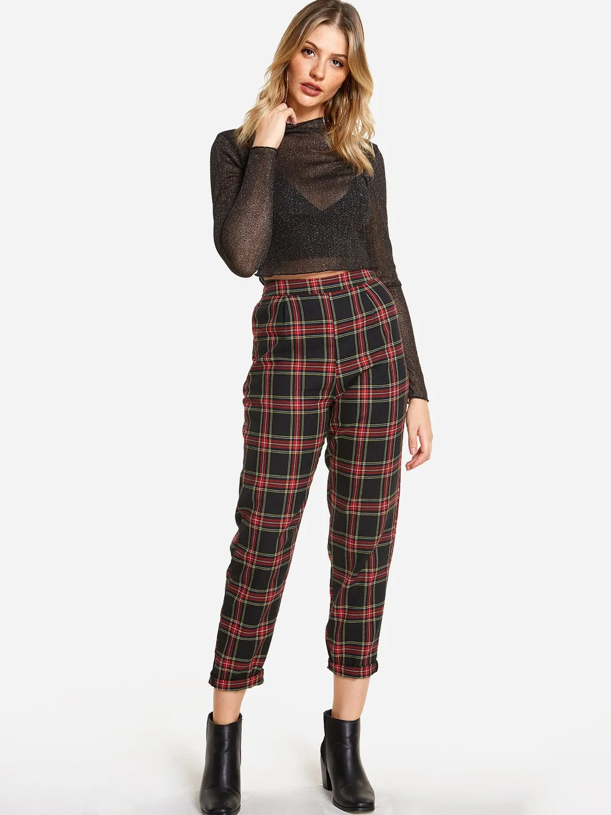 OEM ODM Pullover Plain Long Sleeve Black Top