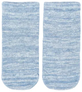 Organic Socks Ankle Marle- Storm