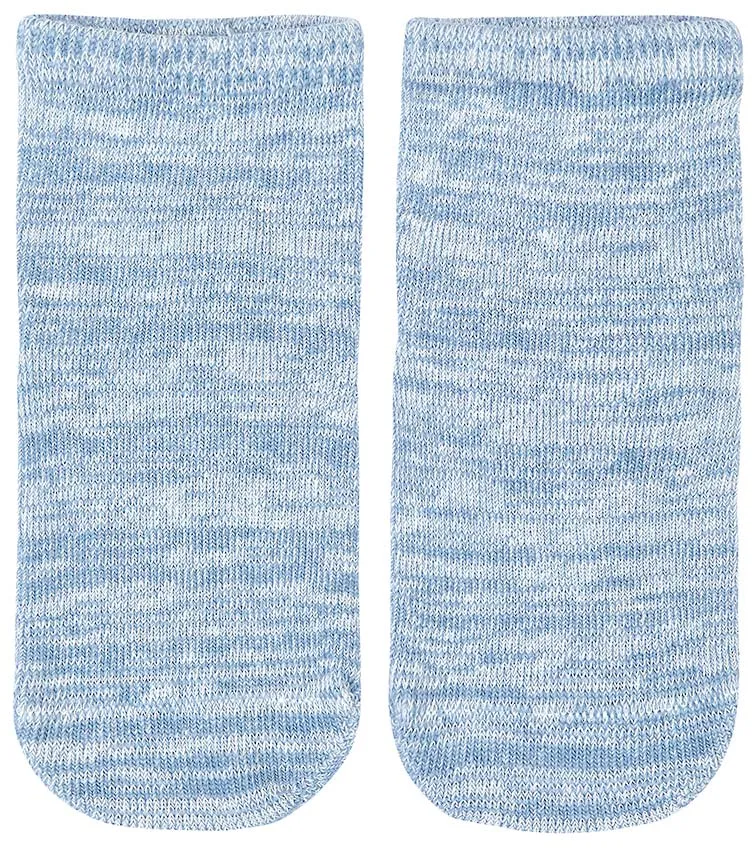 Organic Socks Ankle Marle- Storm