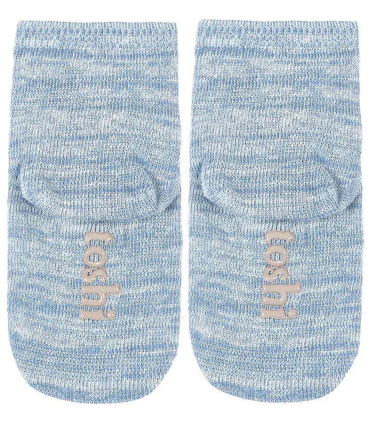 Organic Socks Ankle Marle- Storm