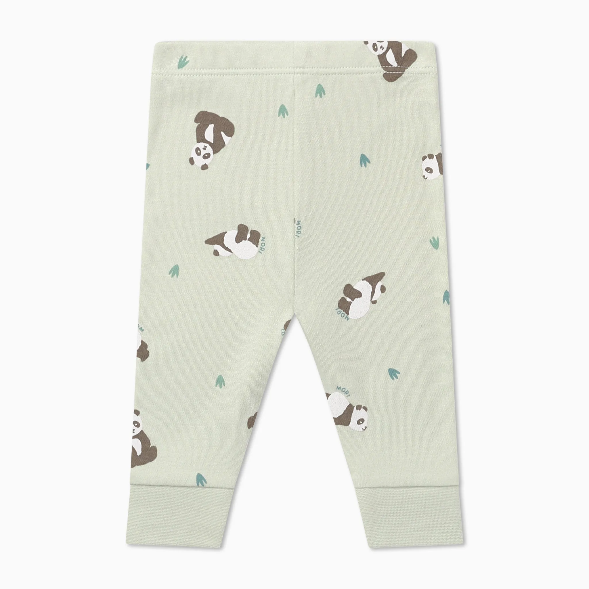 Panda Print Pajama Set