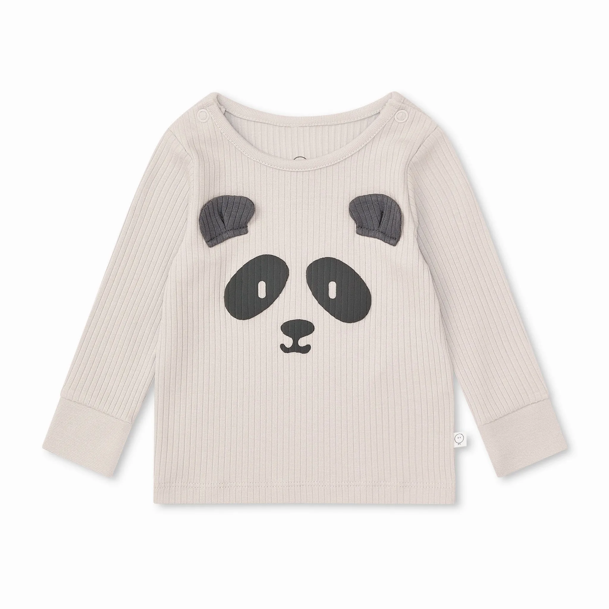 Panda Ribbed Pajama Set