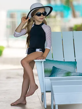 Party Starter Rash Guard Two Piece Swimsuit