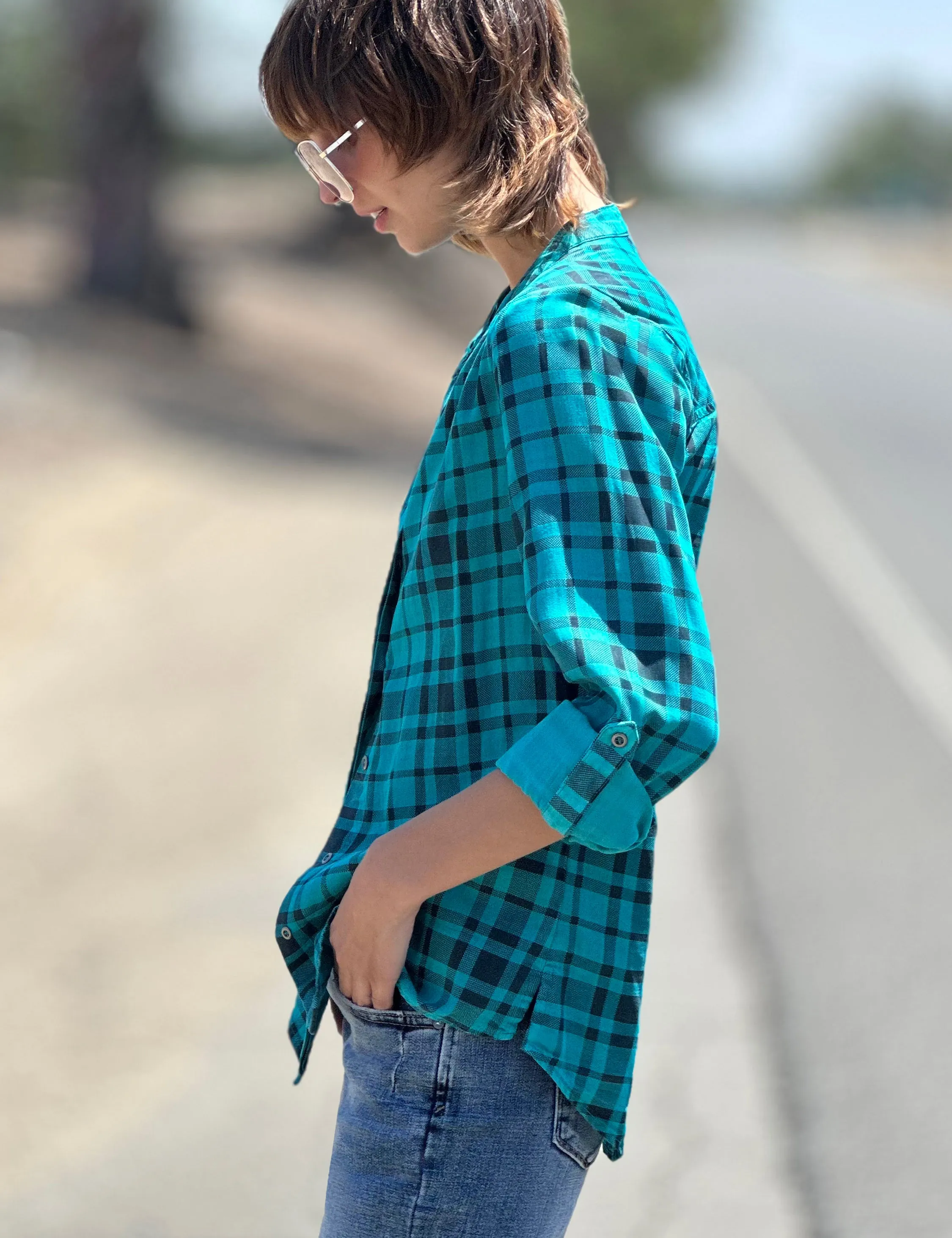 Poet Plaid Shirt