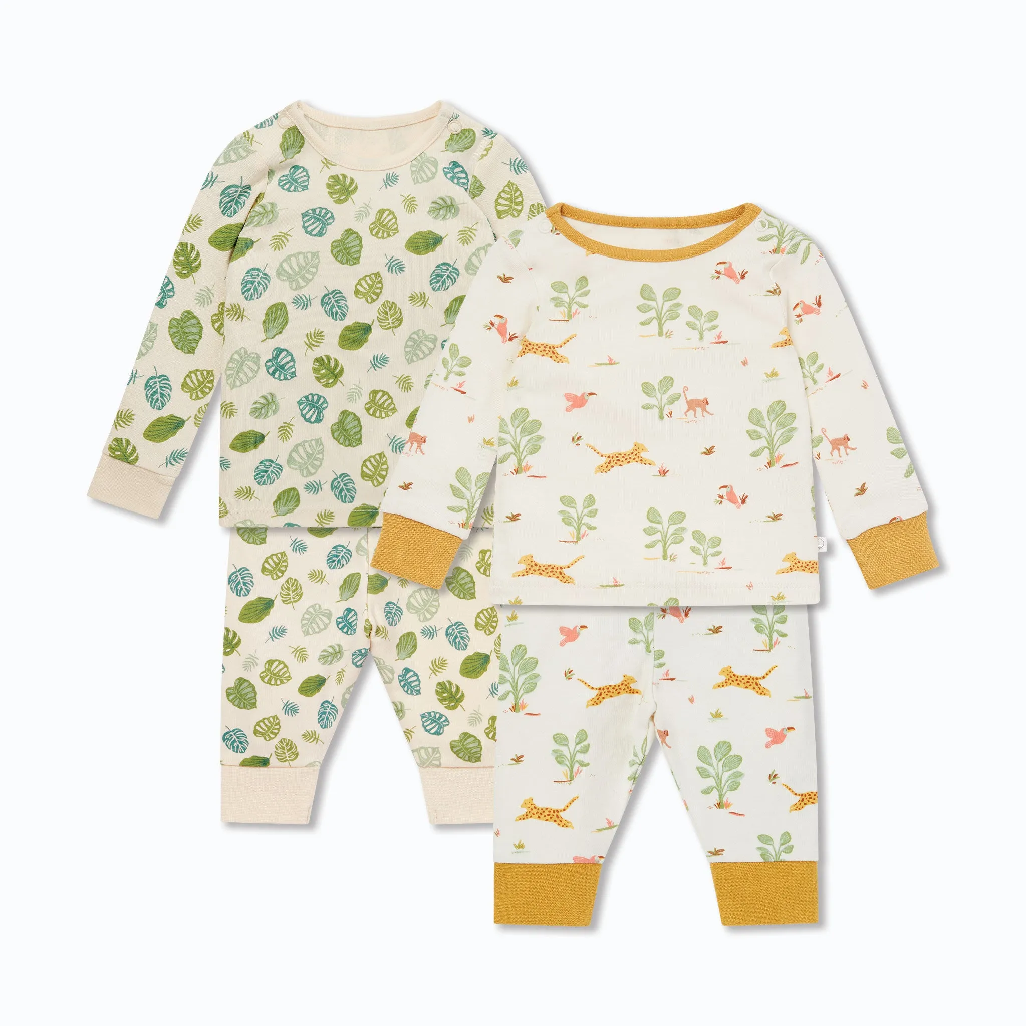 Rainforest Prints Pajama Set 2 Pack