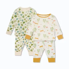 Rainforest Prints Pajama Set 2 Pack