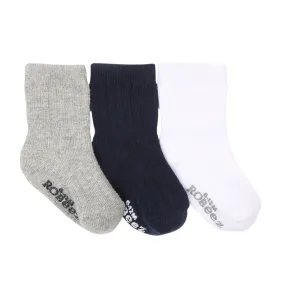 Robeez Socks 3 pack -  Boys Basic