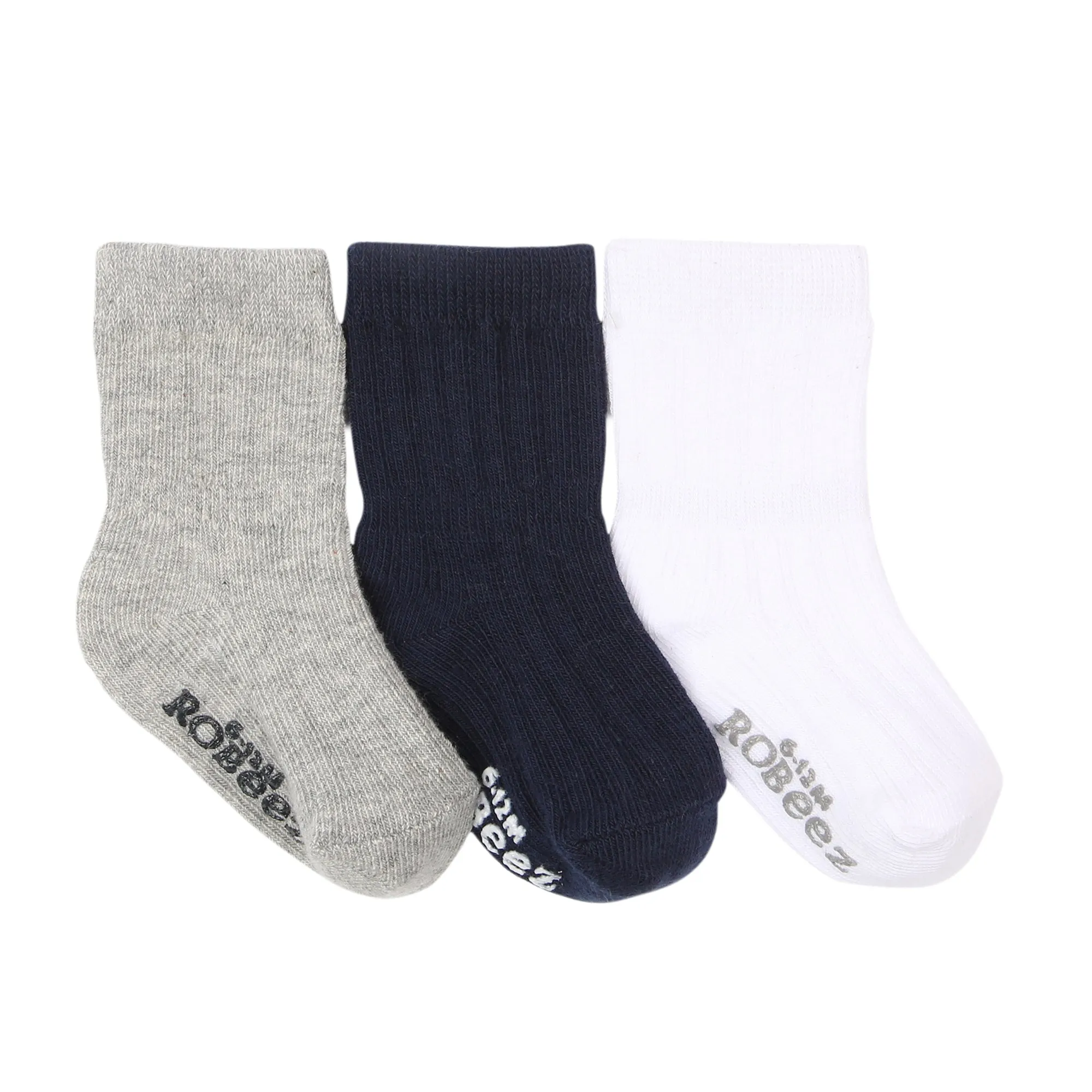 Robeez Socks 3 pack -  Boys Basic