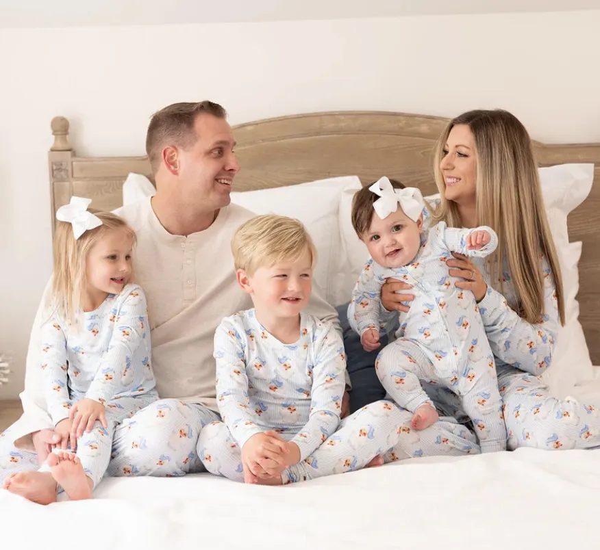 Santa Baby Infant PJ Set