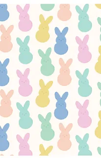 Short Sleeve Bamboo PJ in Marshmallow Bunny