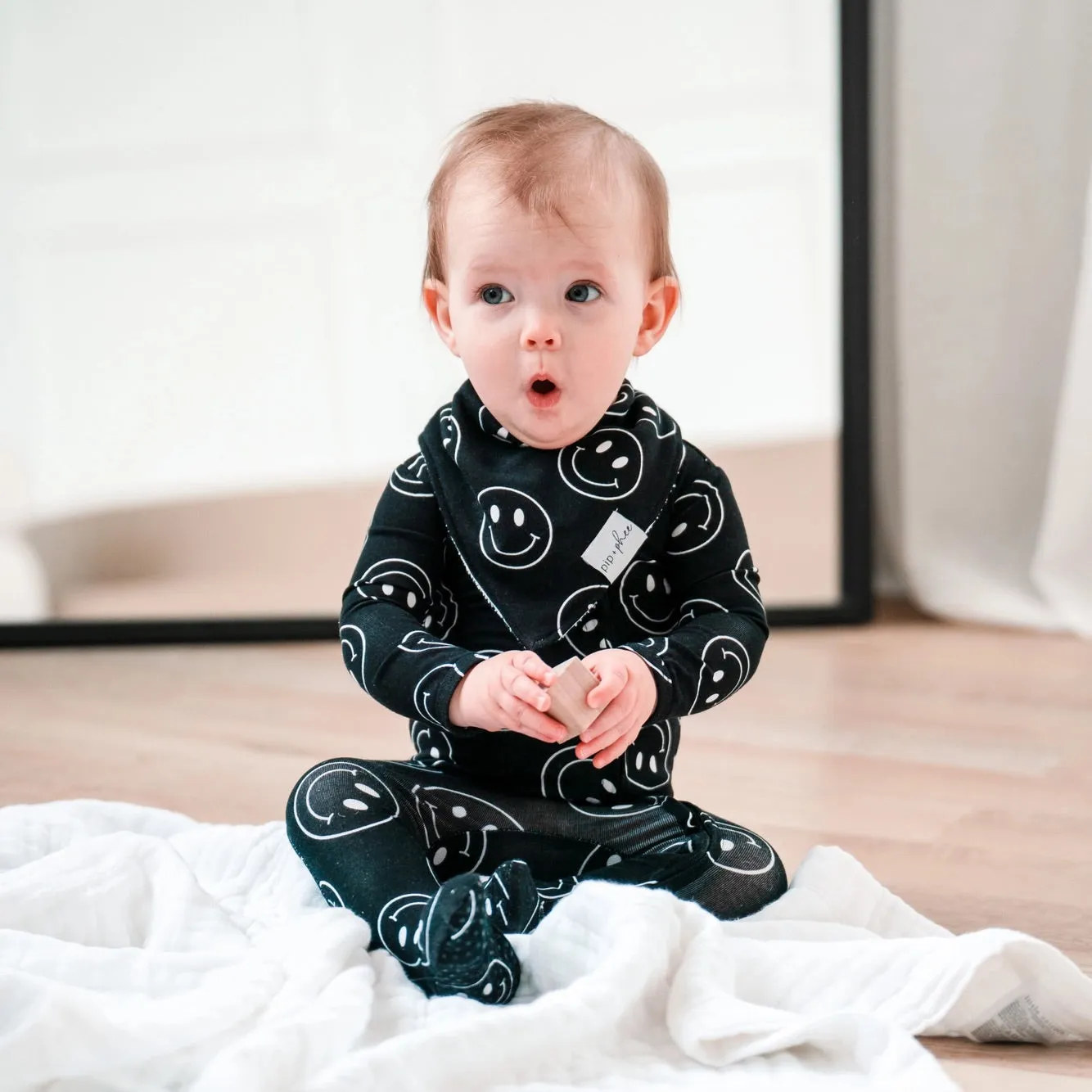 Smiley Footed Pajama