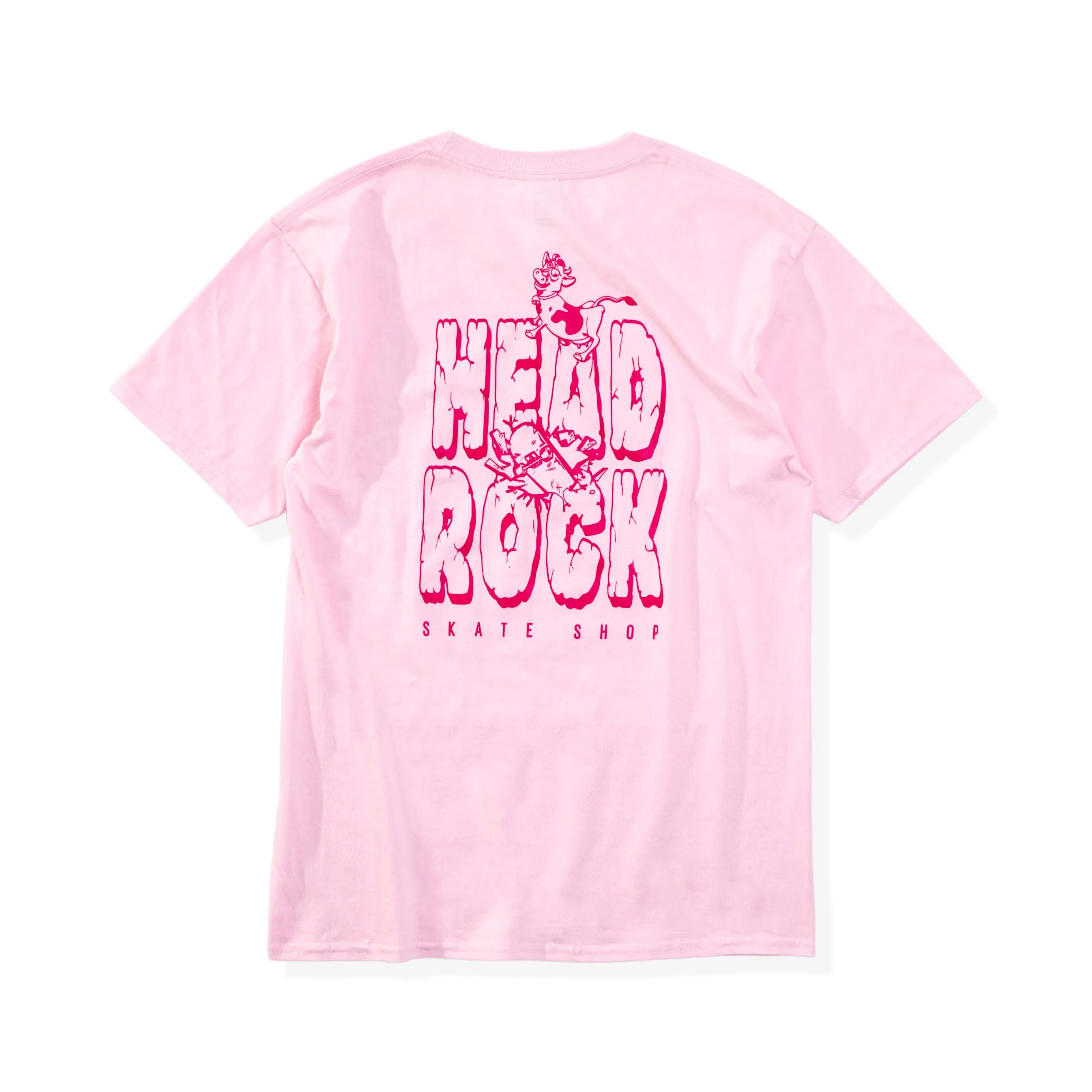 SSAP X Head Rock Moo Gildan T-Shirt Pink