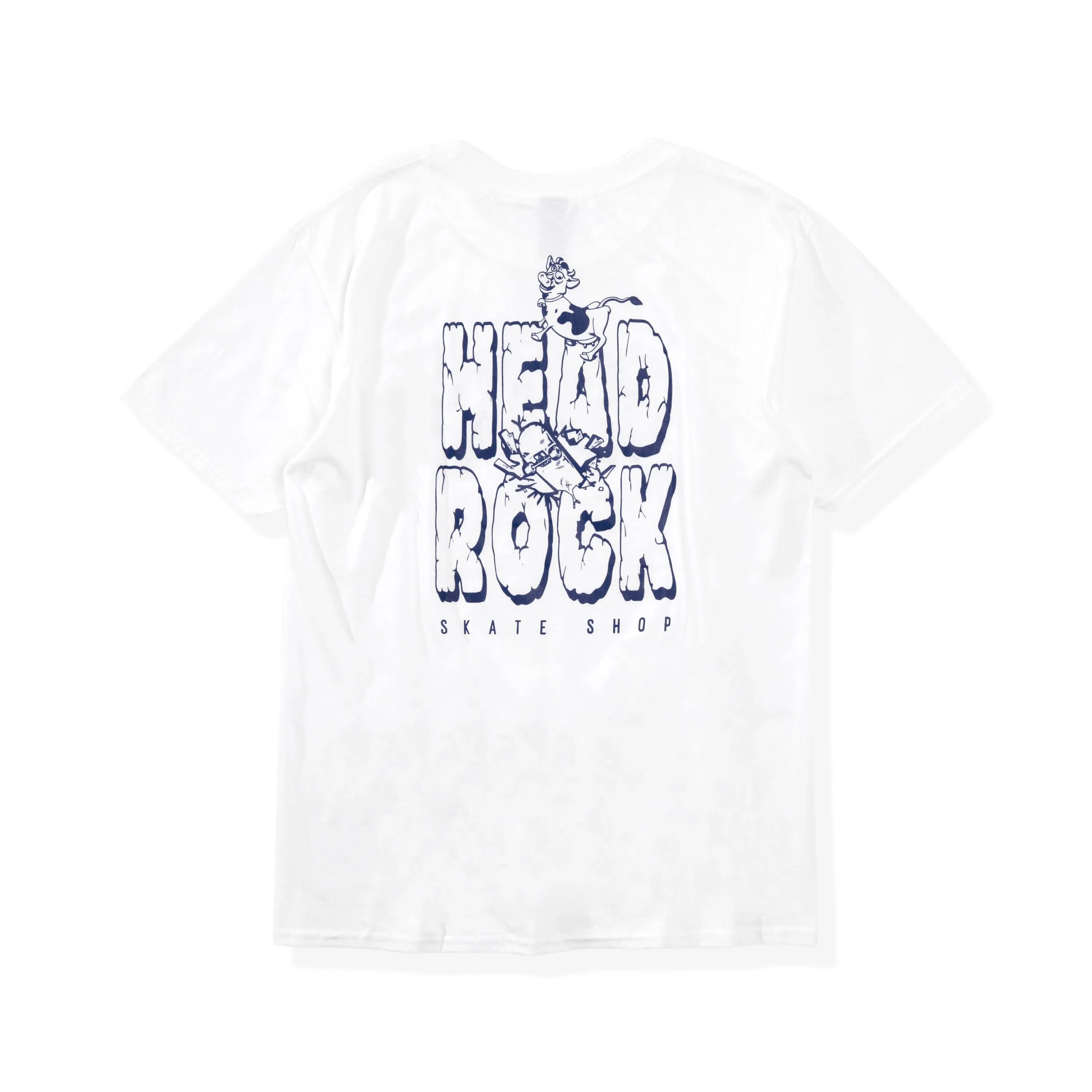 SSAP X Head Rock Moo Gildan T-Shirt White