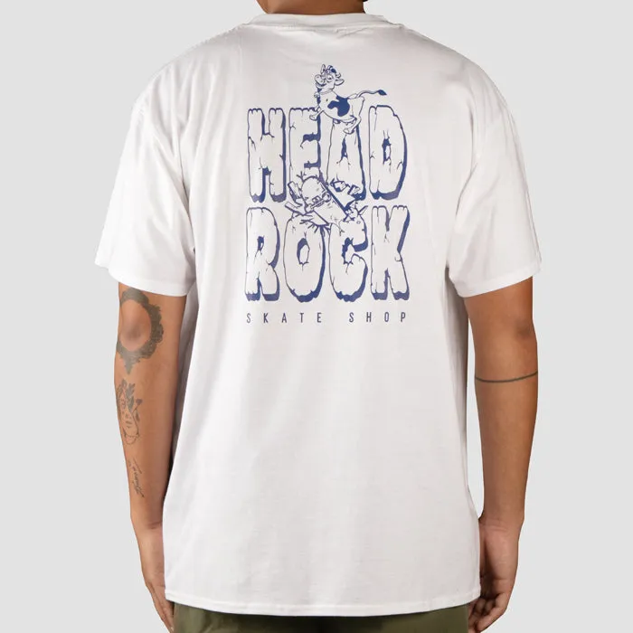SSAP X Head Rock Moo Gildan T-Shirt White