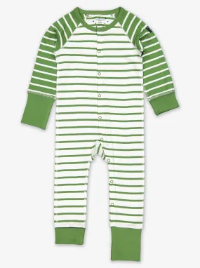 Striped Baby Onesie Pyjamas