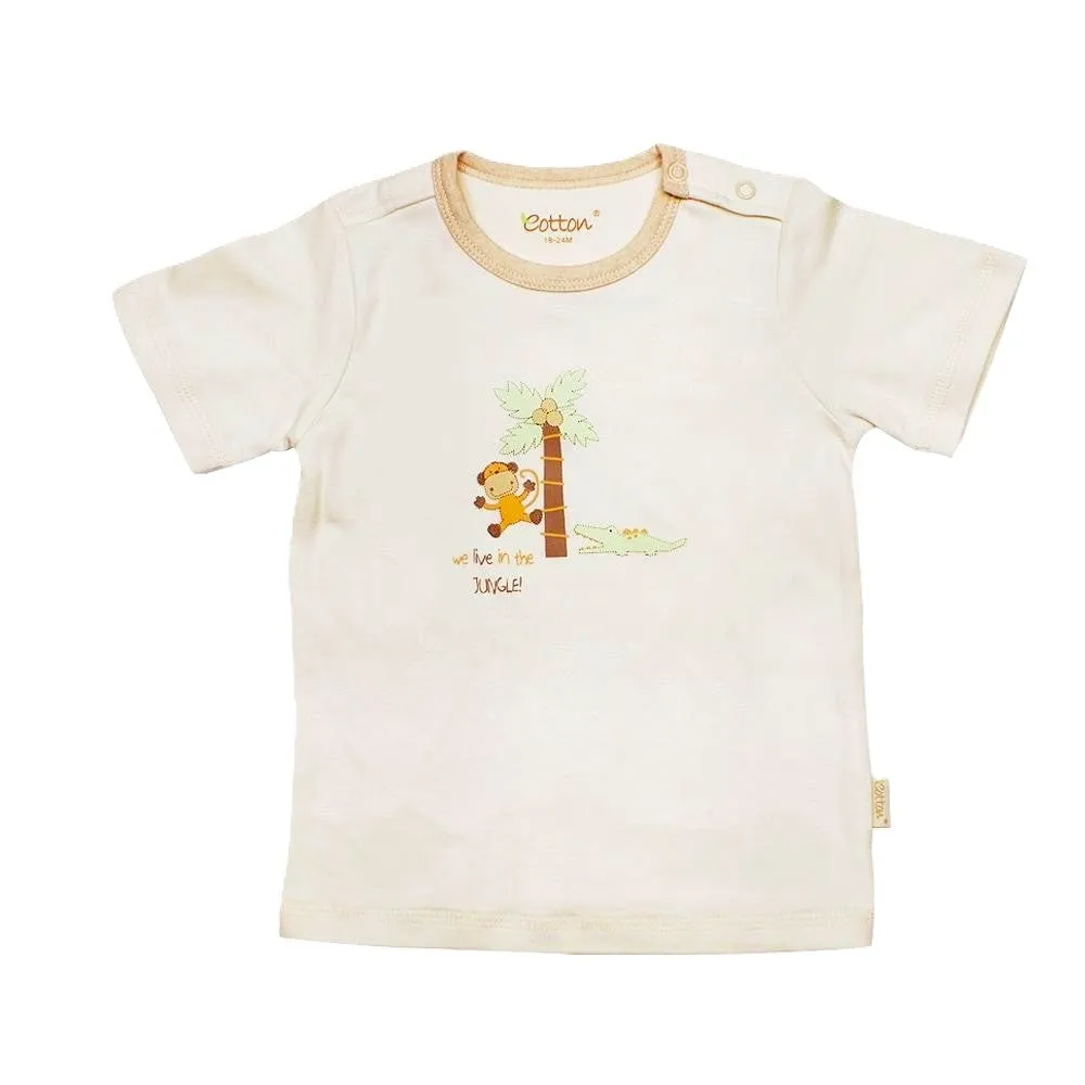 Super Soft Baby Tees | Adorable Jungle Prints