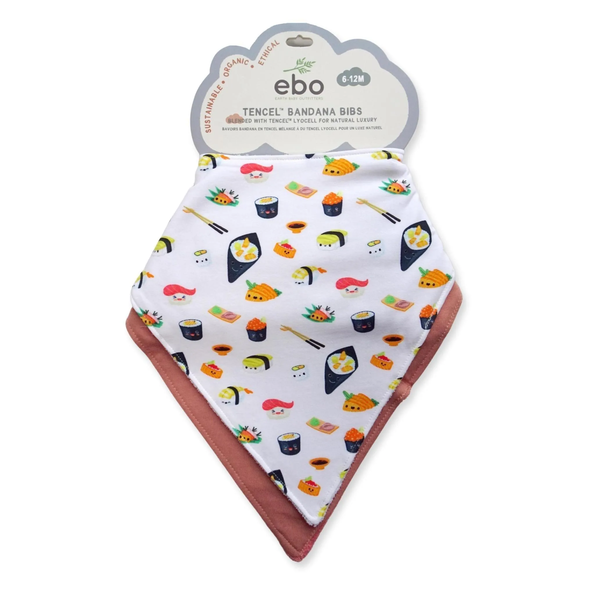 Tencel Bandana Bibs - 2 Pack