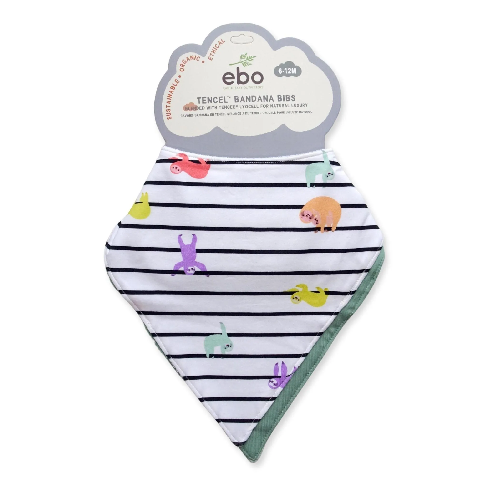 Tencel Bandana Bibs - 2 Pack