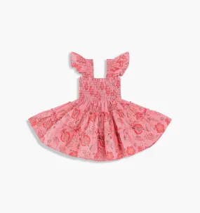The Baby Ellie Nap Dress - Pink Pimlico Floral