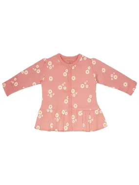 Top - Girls - Bottom Frill - Daisy Print