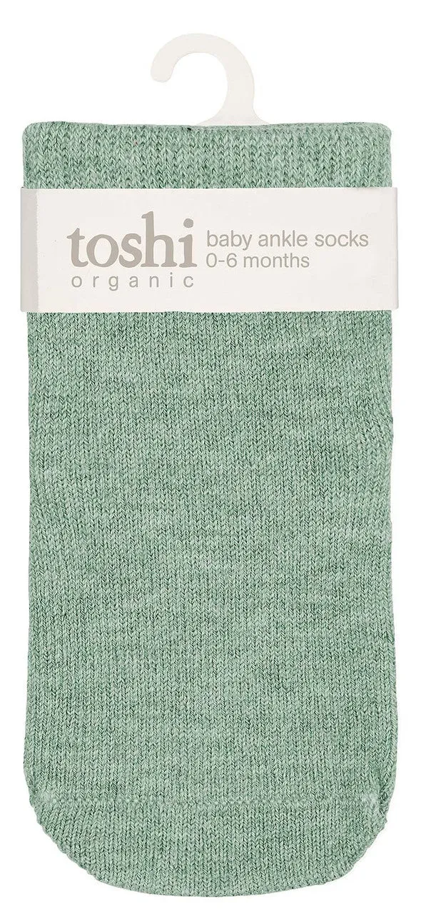 Toshi Ankle Sock - Jade