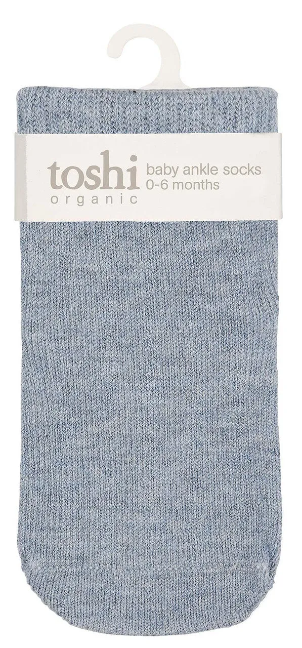 Toshi Ankle Sock - Lake