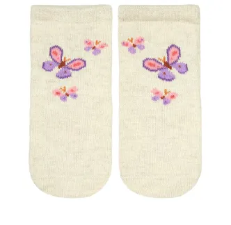 Toshi Organic Baby Socks jacquard/Butterfly Bliss