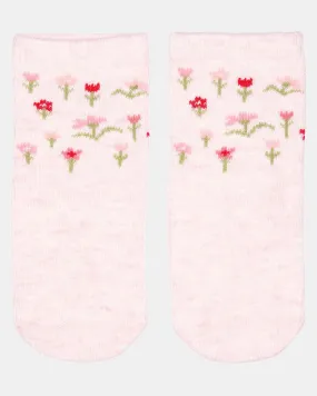 Toshi Organic Baby Socks JJacquard/Blossom  (0-24M)