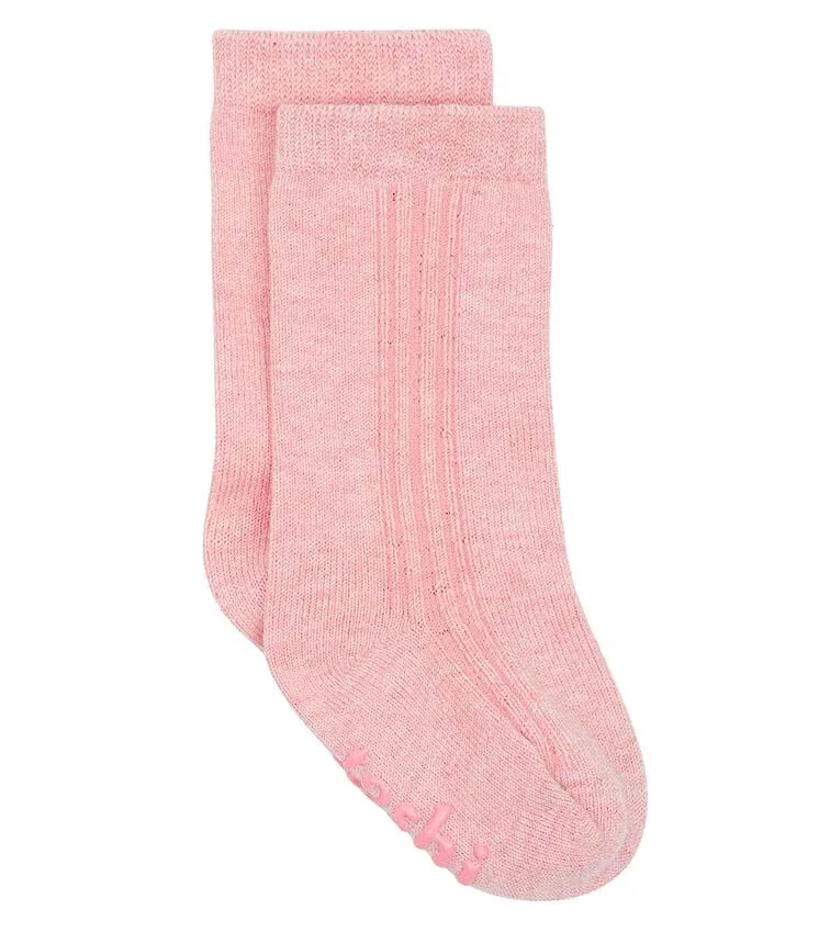 Toshi Organic Dreamtime Knee Socks - Pearl