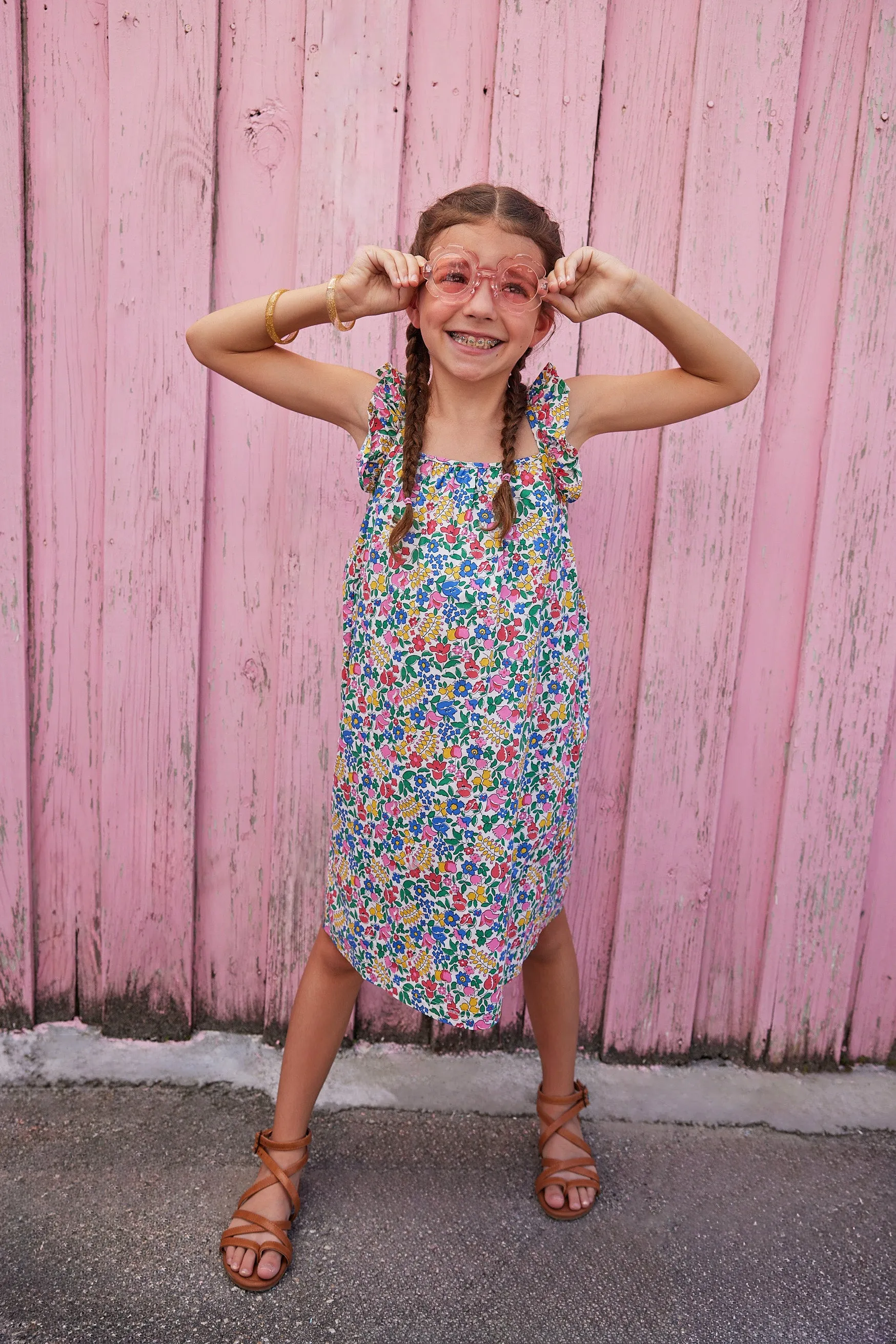 Tribeca Dress - Tulip Garden