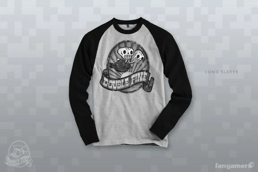 Two-Headed Skeleton Baby Long-Sleeve T