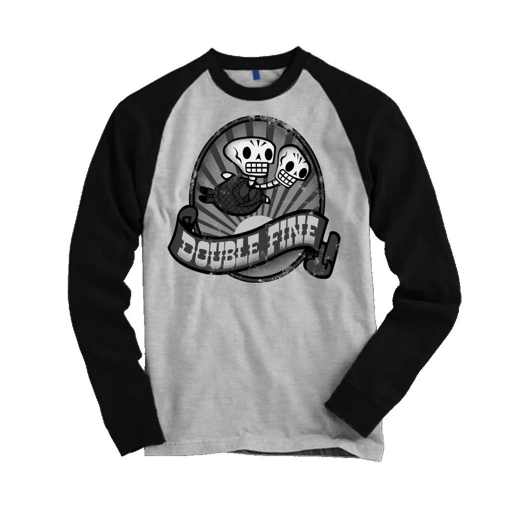 Two-Headed Skeleton Baby Long-Sleeve T